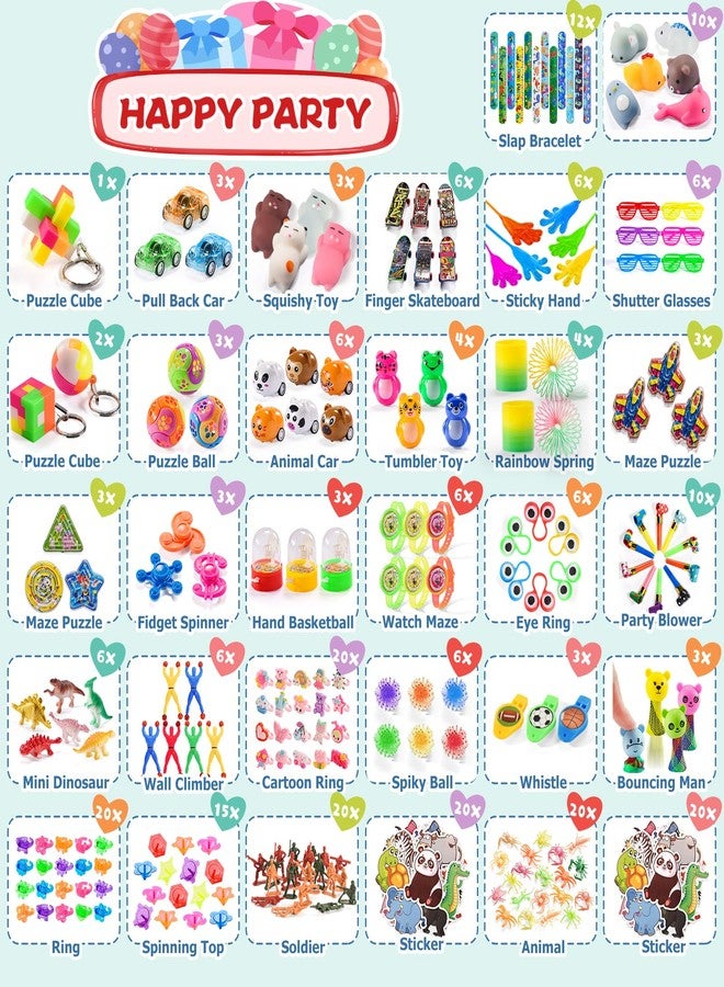 Yutin 300 PCS Party Favor for Kids Goodie Bags Stuffers, Prize Box Toys for Kids Classroom Bulk, Small Fidget Toys Pinata Fillers, Treasure Chest for Students Rewards, Carnival Prizes, Birthday Gifts - Image 4